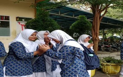 Mushafahah Pagi, Memulai Hari dengan Cara yang Indah di SMA Fullday Al-Muhajirin Purwakarta